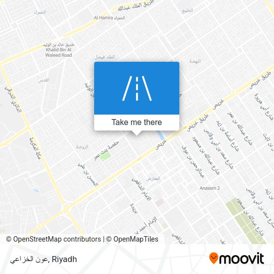 عون الخزاعي map
