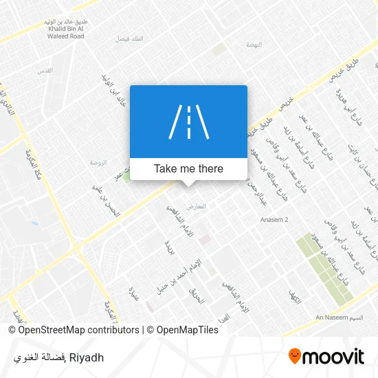 فضالة الغنوي map