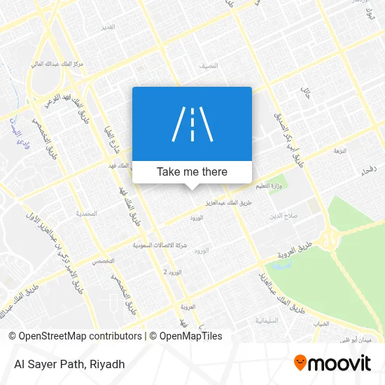 Al Sayer Path map
