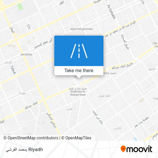 محمد القرشي map