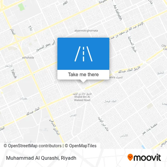 محمد القرشي map