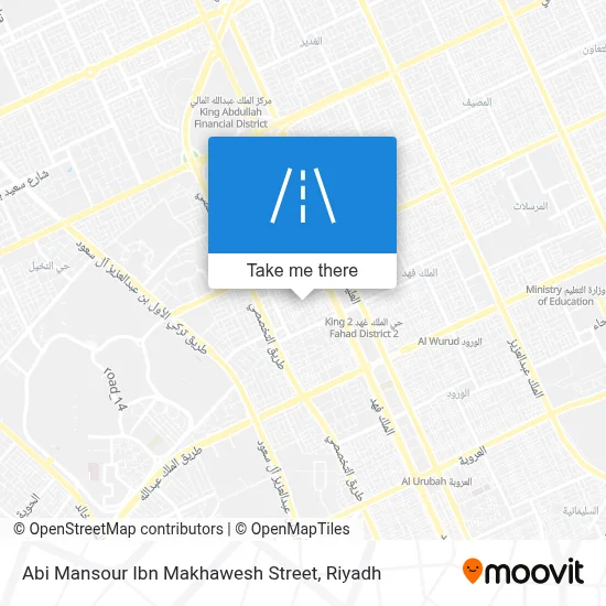 Abi Mansour Ibn Makhawesh Street map