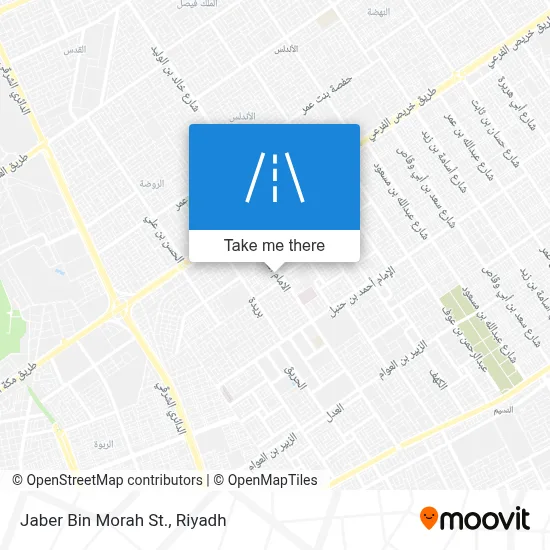 Jaber Bin Morah St. map