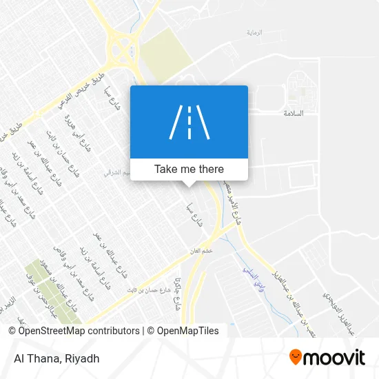 Al Thana map