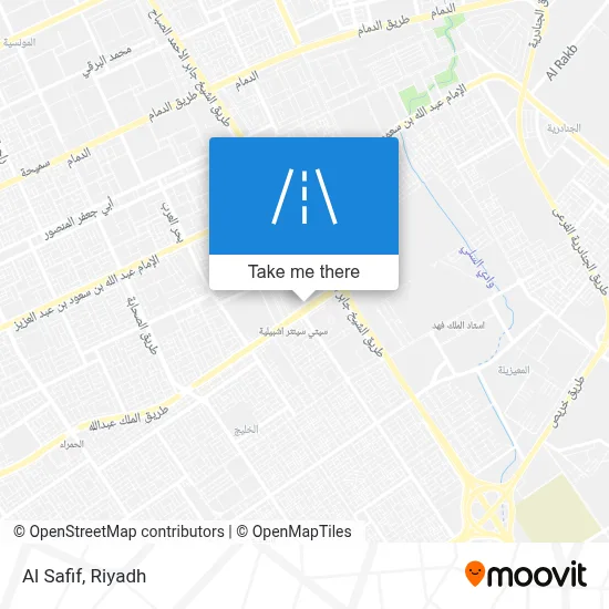 Al Safif map