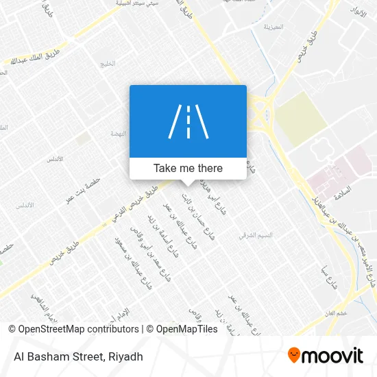 Al Basham Street map