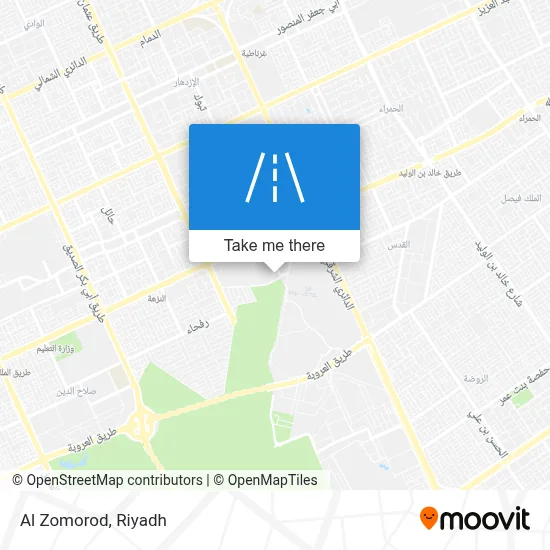 Al Zomorod map