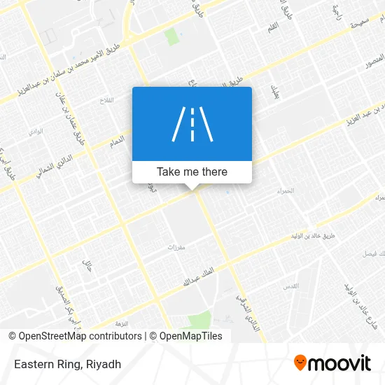 Eastern Ring map