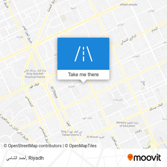 أحمد الشامي map