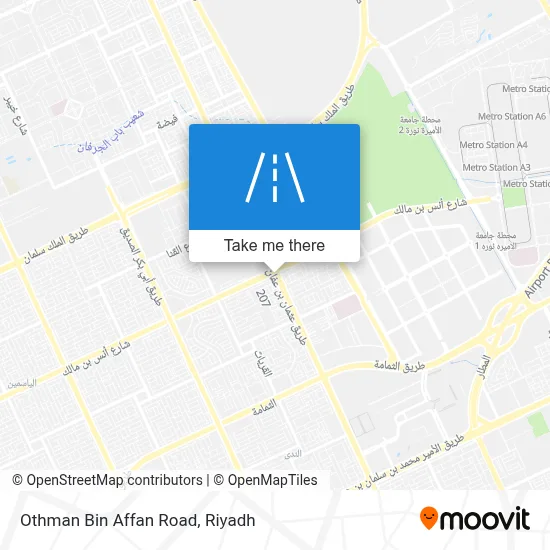 Othman Bin Affan Road map