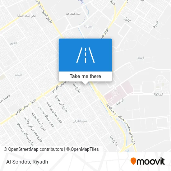Al Sondos map