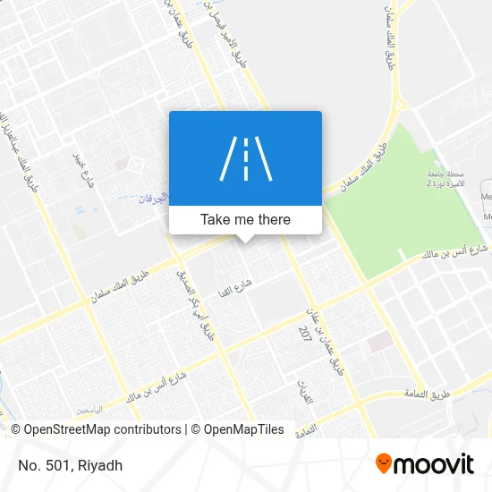 No. 501 map