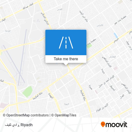 وادي ثقيف map