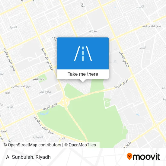 Al Sunbulah map