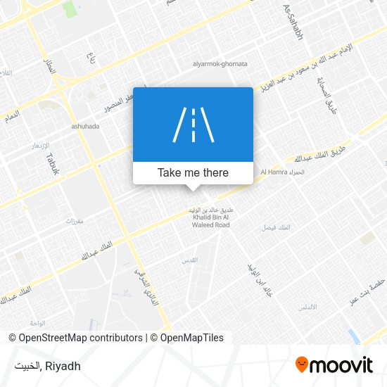 الخبيت map