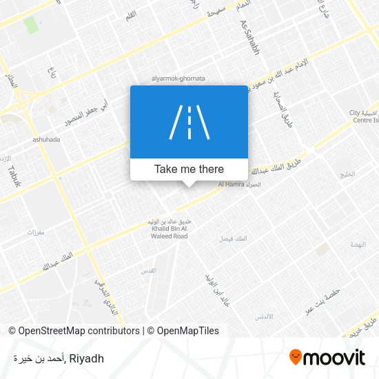 أحمد بن خيرة map