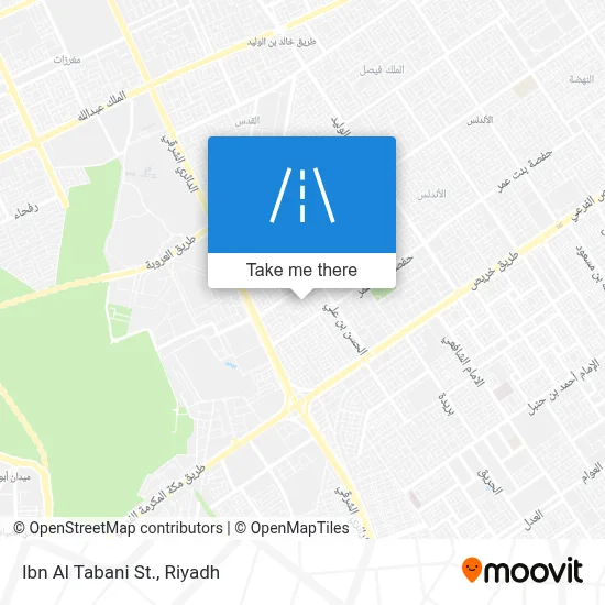Ibn Al Tabani St. map