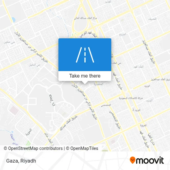 Gaza map