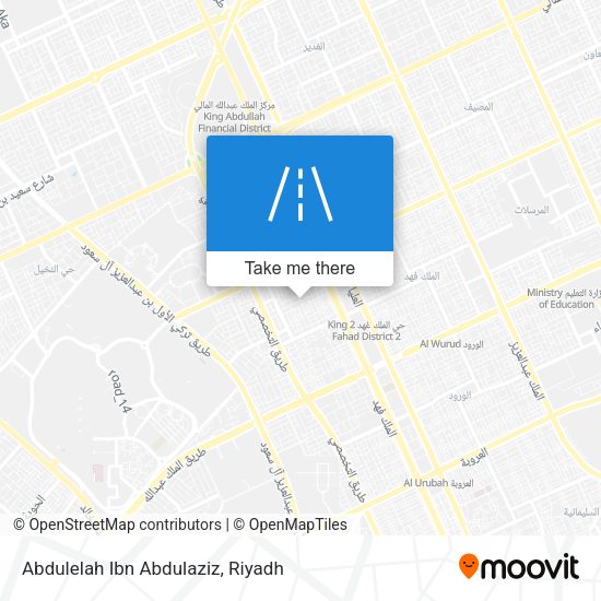 Abdulelah Ibn Abdulaziz map