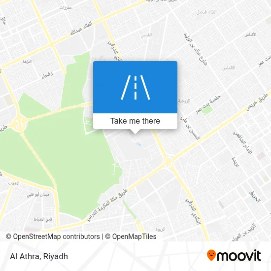 Al Athra map