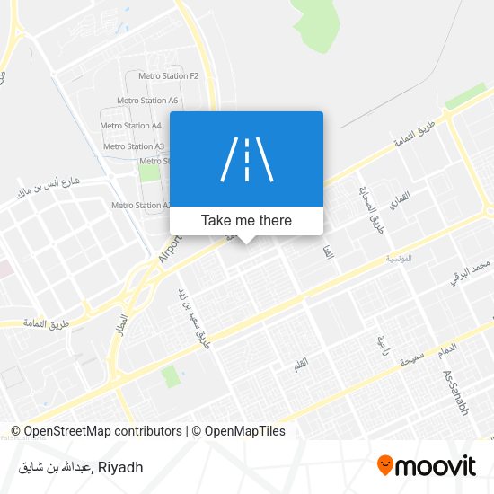 عبدالله بن شايق map