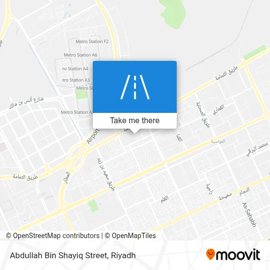 Abdullah Bin Shayiq Street map