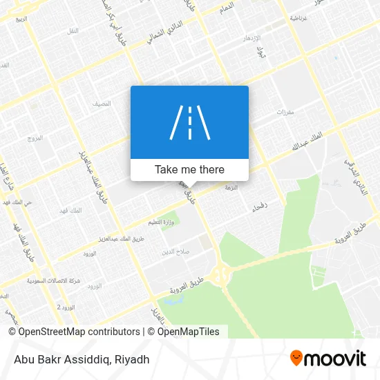 Abu Bakr Assiddiq map