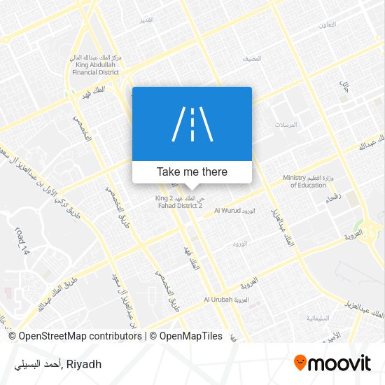 أحمد البسيلي map