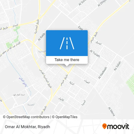 Omar Al Mokhtar map