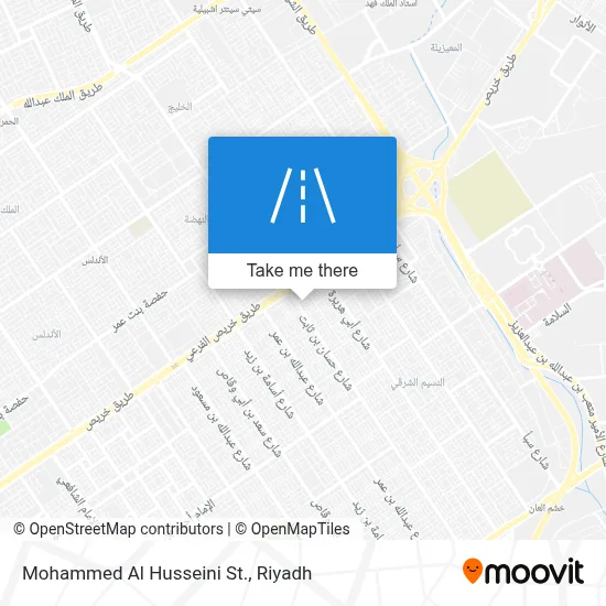 Mohammed Al Husseini St. map