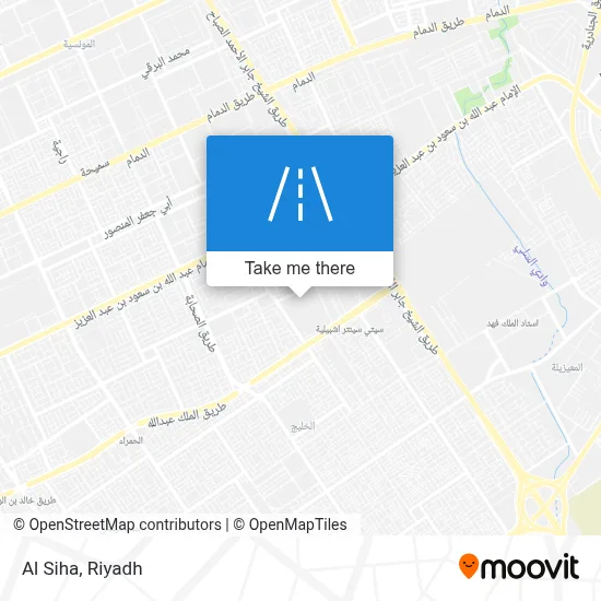 Al Siha map