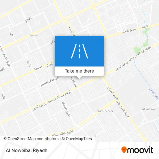 Al Noweiba map