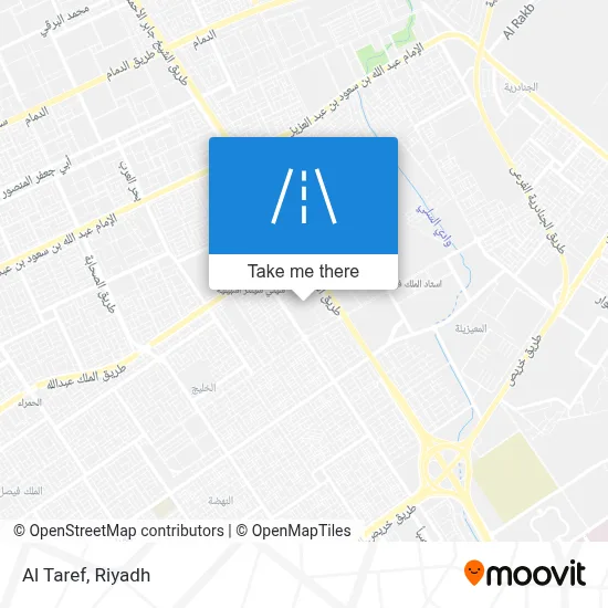 Al Taref map