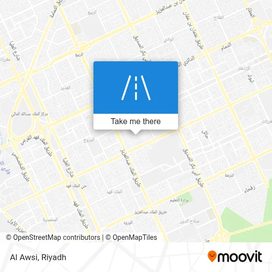 Al Awsi map