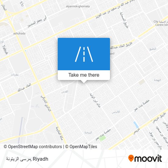 مرسى الزيتونة map