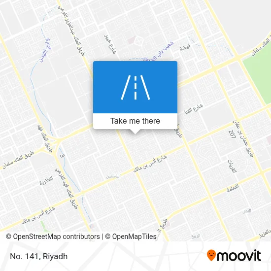No. 141 map