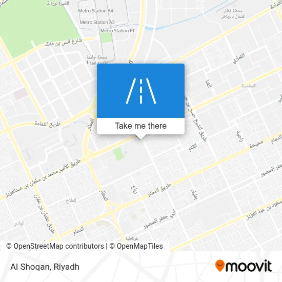 Al Shoqan map
