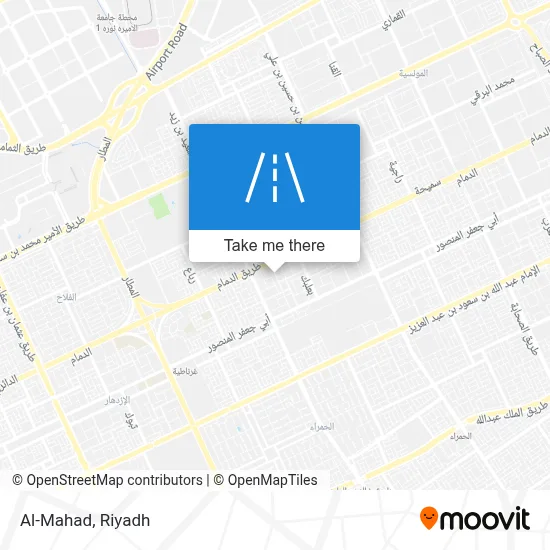 Al-Mahad map