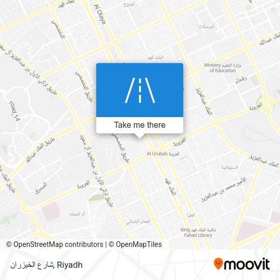شارع الخيزران map
