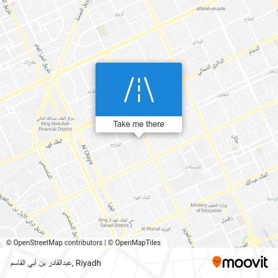 عبدالقادر بن أبي القاسم map