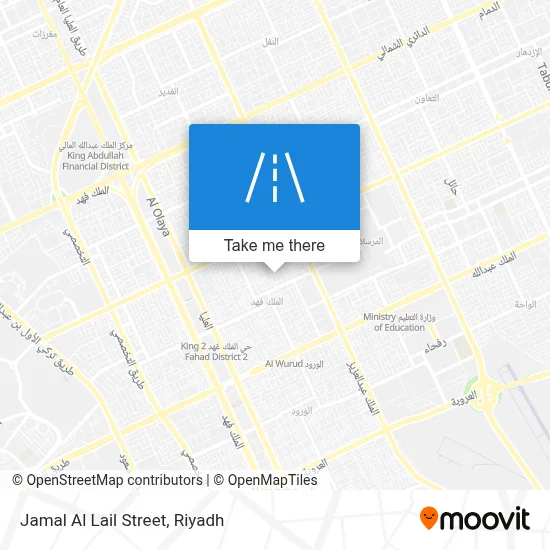 Jamal Al Lail Street map