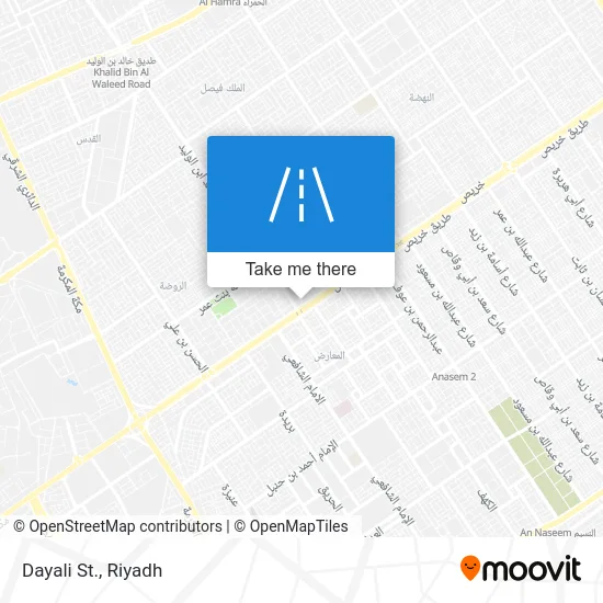 Dayali St. map