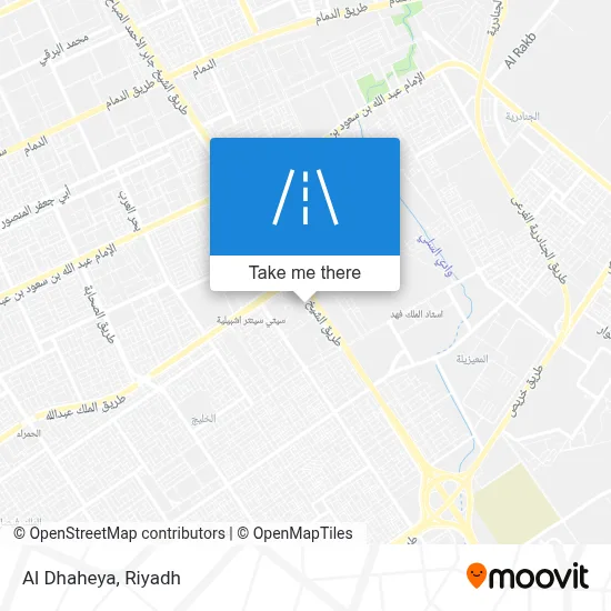 Al Dhaheya map