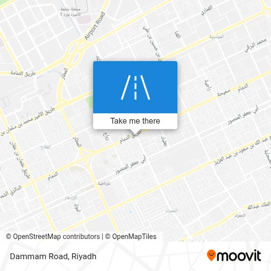 Dammam Road map