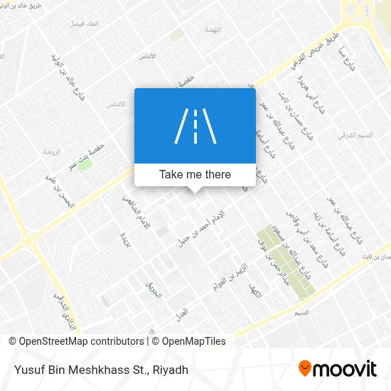 Yusuf Bin Meshkhass St. map