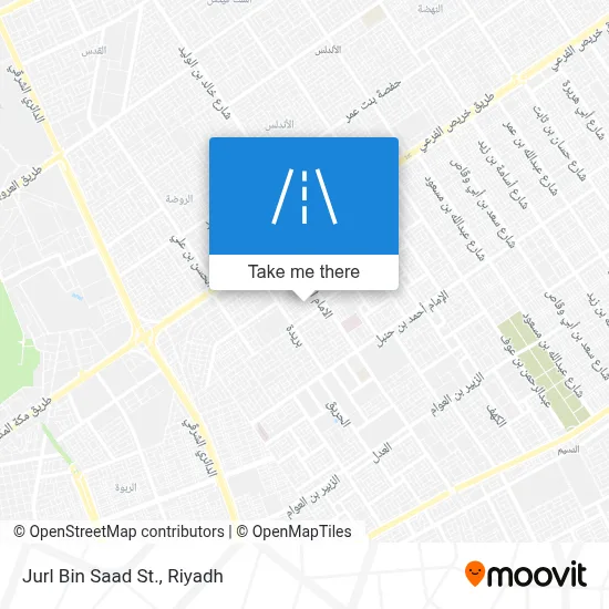 Jurl Bin Saad St. map