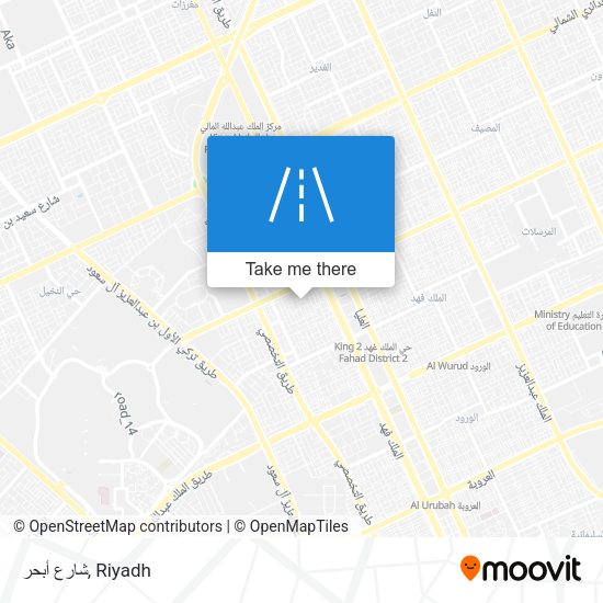 شارع أبحر map