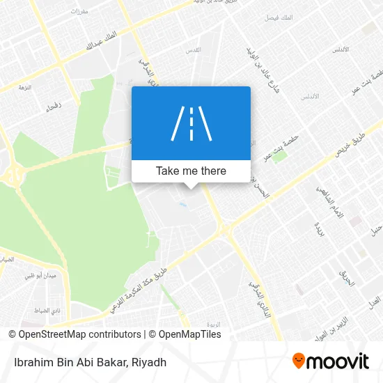 Ibrahim Bin Abi Bakar map