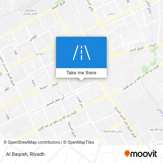 Al Baqrah map