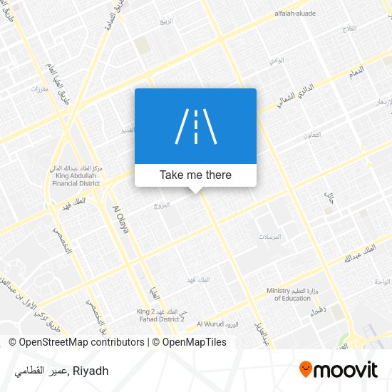 عمير القطامي map